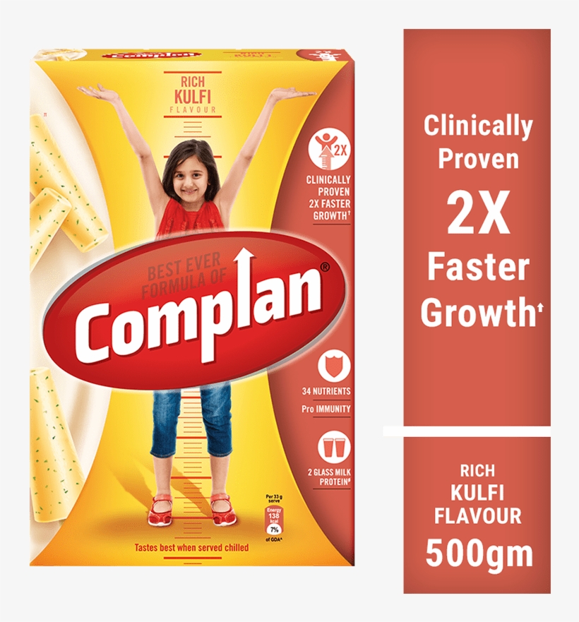 Complan Refill Powder Rich Kulfi - Flyer, transparent png download
