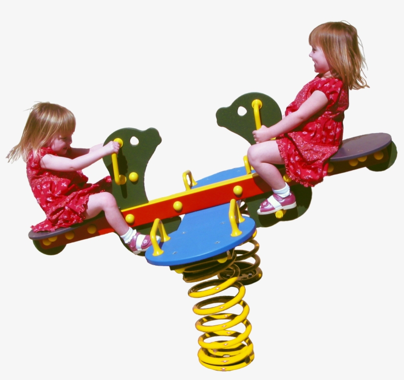 Seesaw Children Png, transparent png download