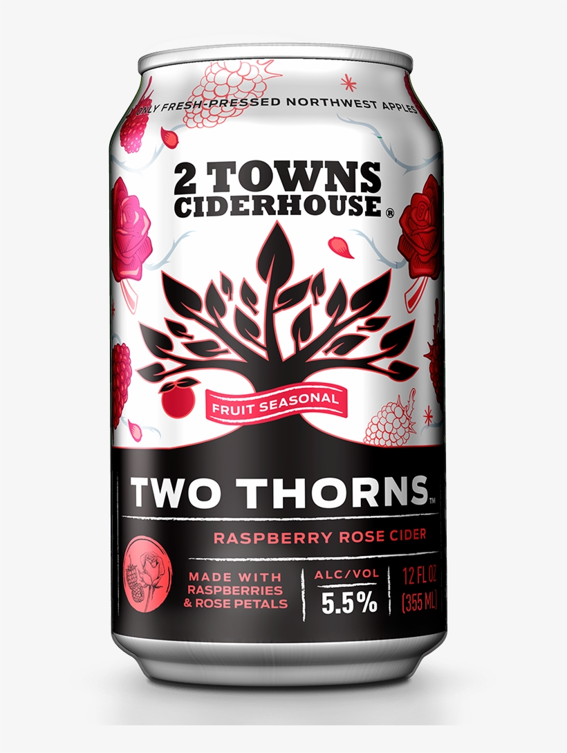 2 Towns Cider, transparent png download