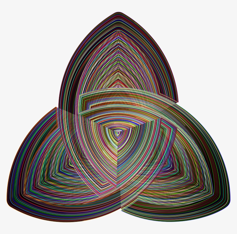 Trinity Celtic Knot Design 2 Variation - Illustration, transparent png download