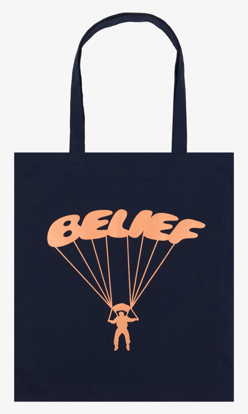 Parachute Tote - Navy - Tote Bag, transparent png download