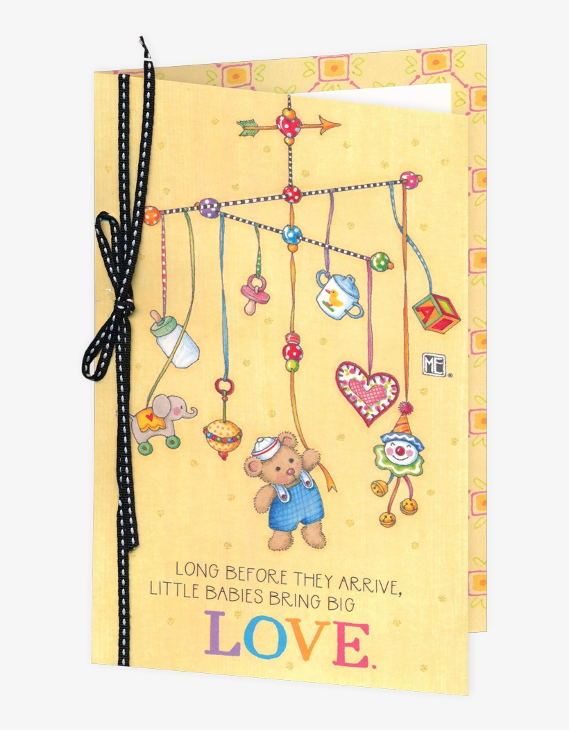 Long Before They Arrive Baby Shower Card - Motif, transparent png download