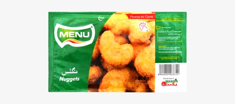 Menu Chicken Nuggets 1kg - Menu, transparent png download