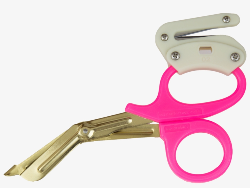 Rs-3p Ripshears Firefly Pink - Rip Shears Trauma Shears With Firefly Glow In The Dark, transparent png download