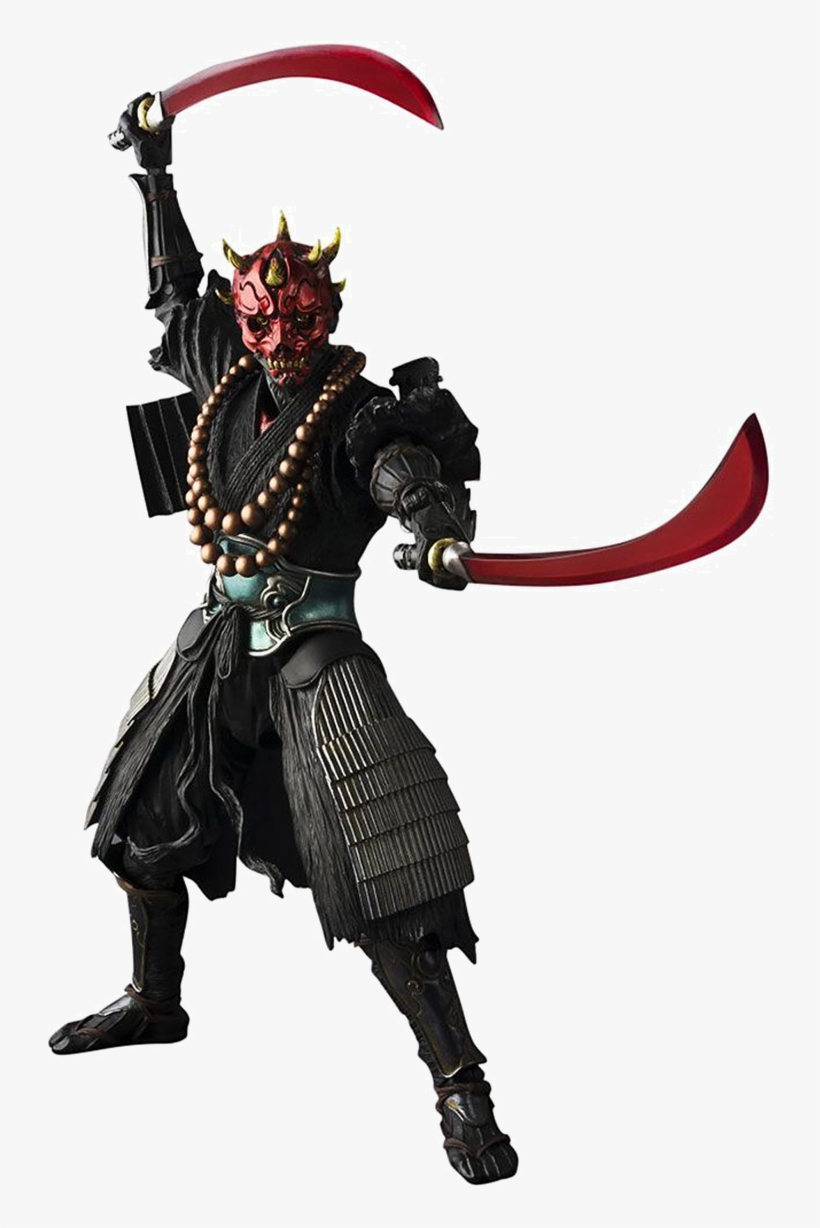 Reduced - Samurai Darth Maul Figure, transparent png download