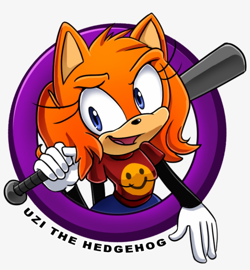 Uzi The Hedgehog By Jovialnightz - Cartoon, transparent png download