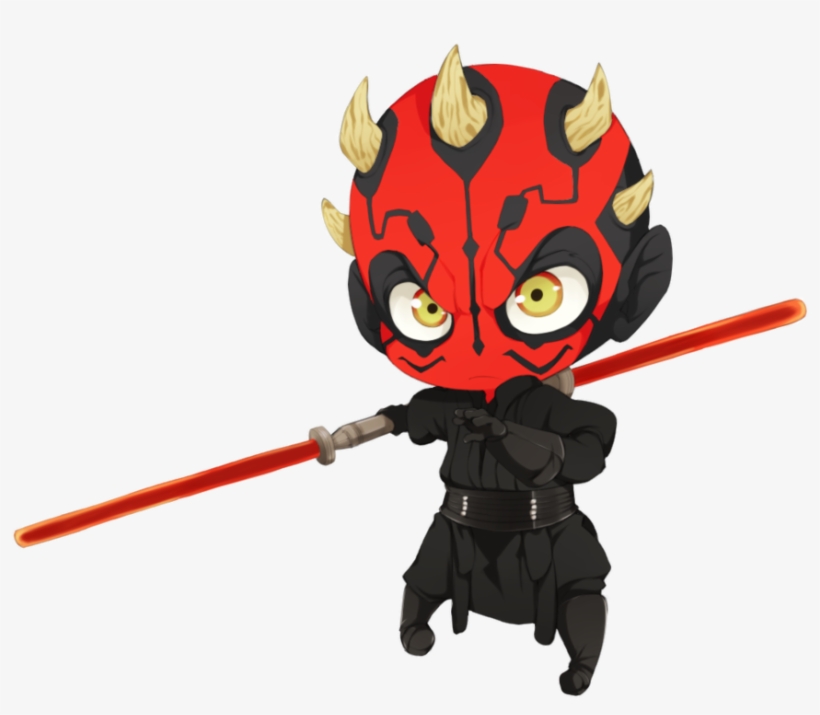 Darth Maul By *kibzy - Cartoon, transparent png download