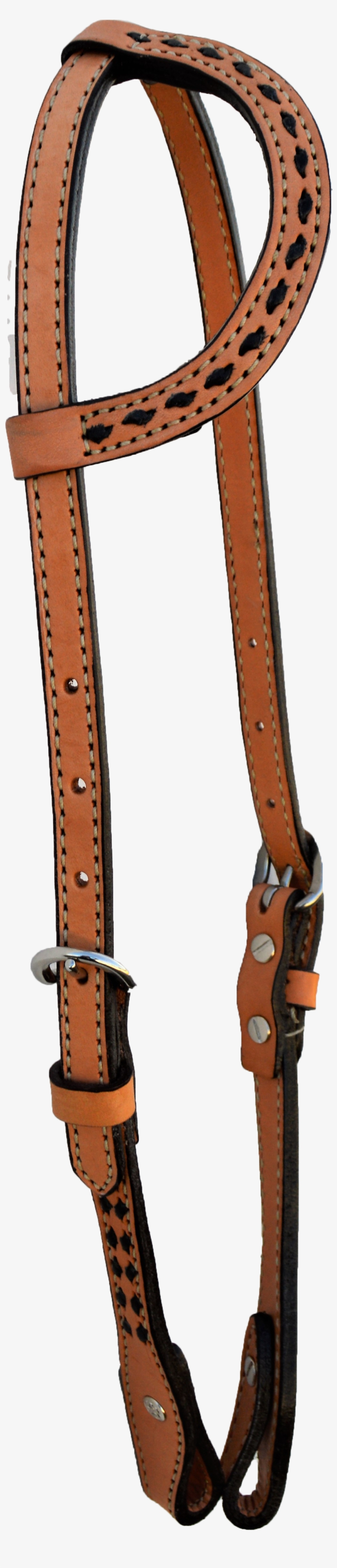 2070-abs One Ear Flat Style Headstall - Strap, transparent png download
