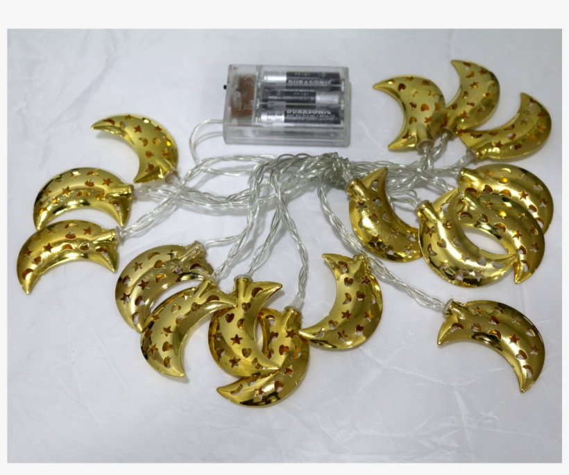 Crescent Shaped String Lights - Emblem, transparent png download