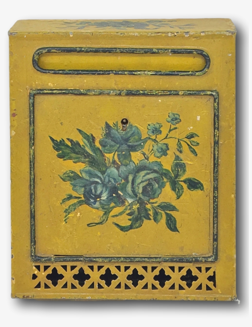 French Tole Letterbox - Iris, transparent png download