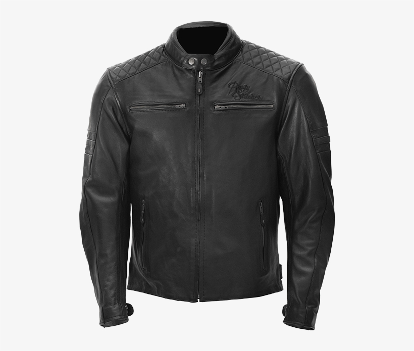 Jari Black - Front - Aigner Leather Jacket Men, transparent png download