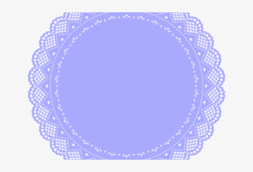 Doily Cliparts - Blonda Vector Png, transparent png download