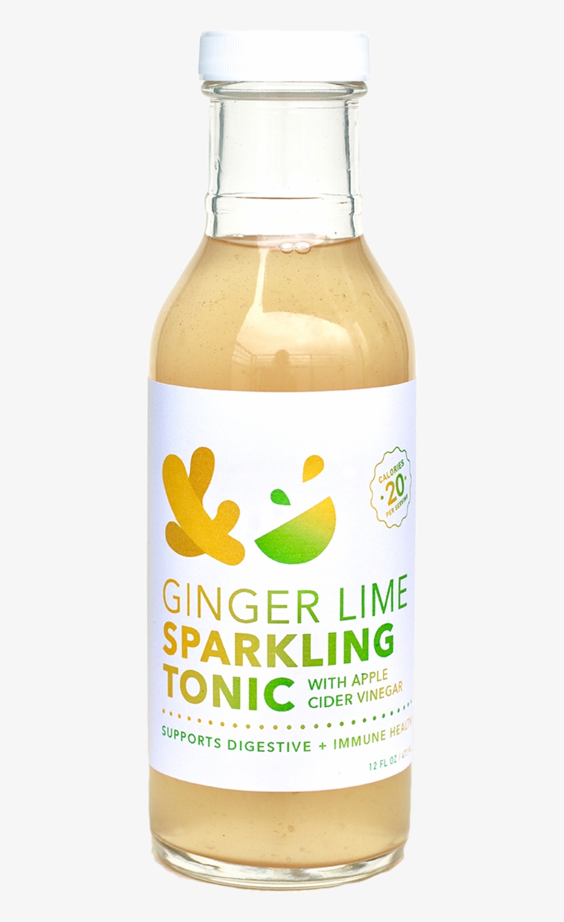 Ginger Lime Tonic Case - Bottle, transparent png download