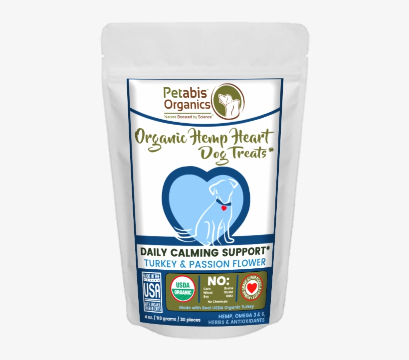 Hemp Heart Daily Calming Support Dog Treats* Turkey - Hemp, transparent png download
