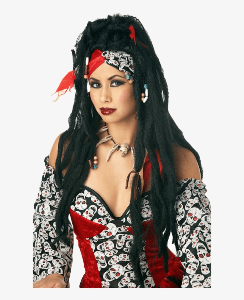 Unisex Voodoo Dreads Wig - Voodoo Dreads Adult Costume Wig, transparent png download