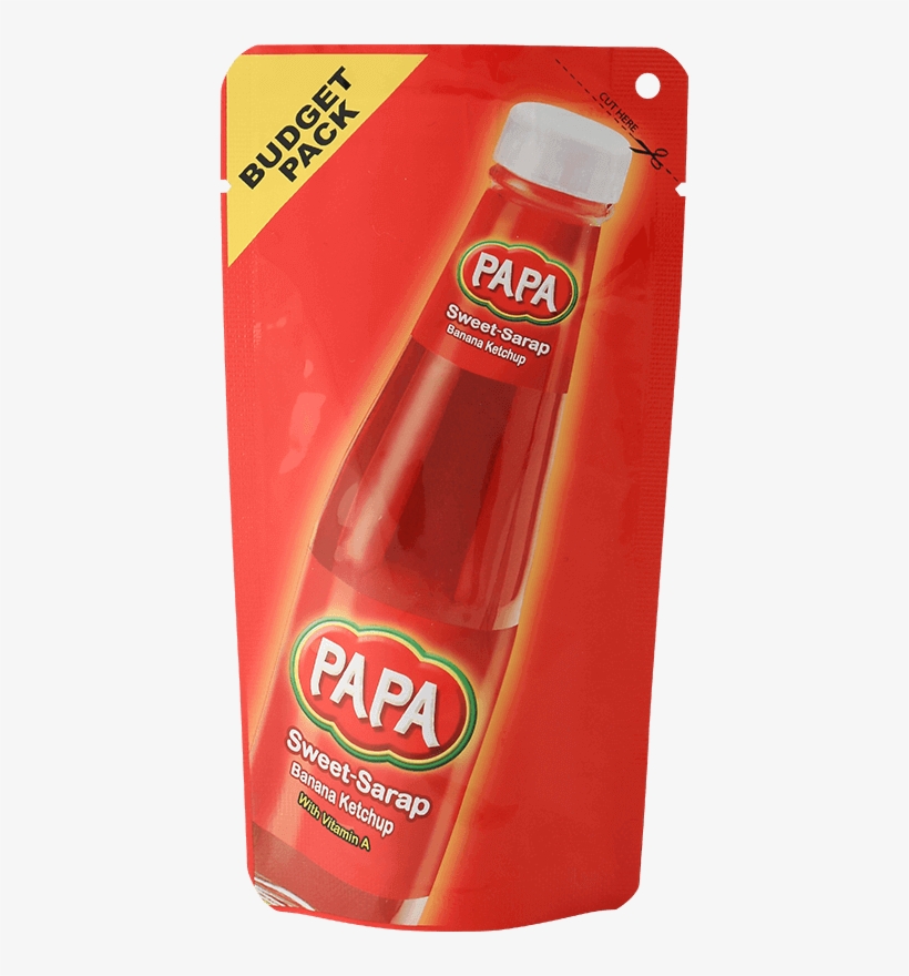 Papa Sweet-sarap Banana Catsup 100g - Papa Ketchup, transparent png download