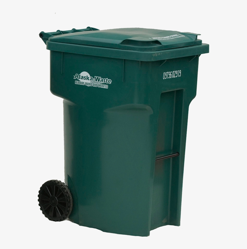 96 Gallon Trash Cart - Cart, transparent png download
