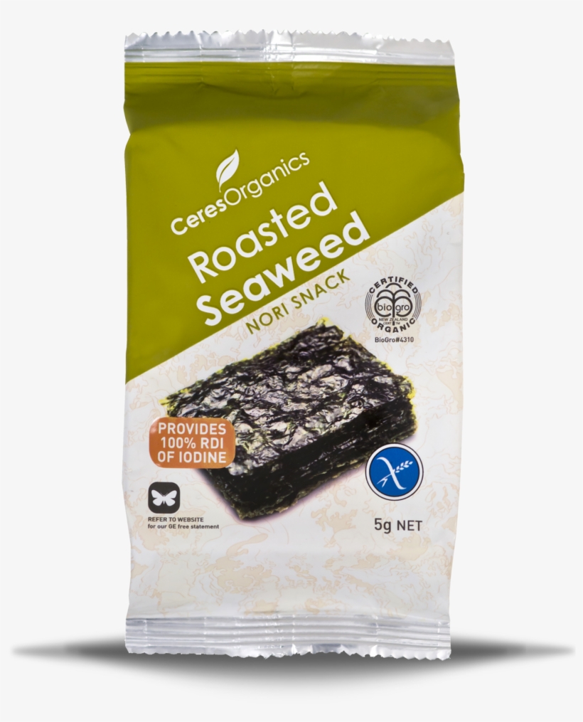 Wholegrain Organics Online Shop - Ceres Organic Seaweed Snack, transparent png download