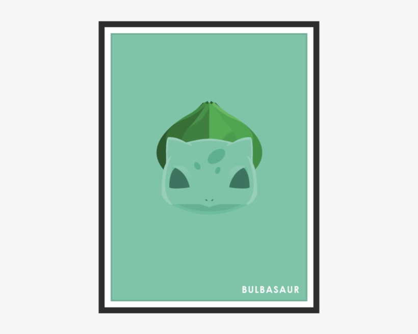 Bulbasaur By Remi Milleret Millimade - Bulbasaur Poster, transparent png download