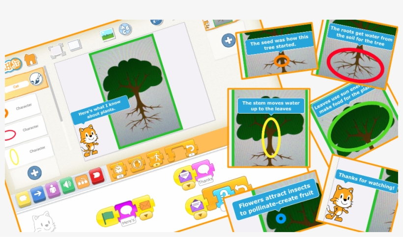 Click Here To Download The Example And Here For Instructions - Tree Clip Art, transparent png download