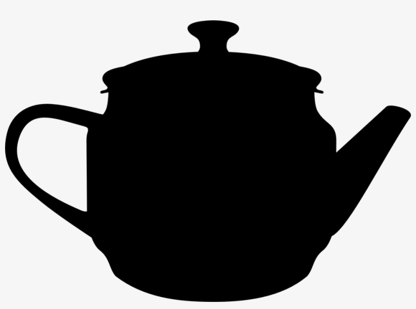Teapot Silhouette Png - Teapot Silhouette, transparent png download