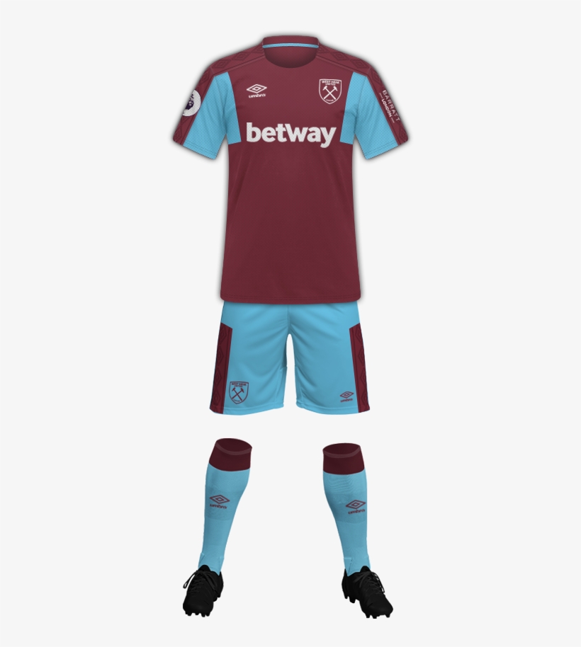 Photo West Ham 17 18 Home Zpsaksb5lf9 - Hypergear Flat Bag 20l, transparent png download