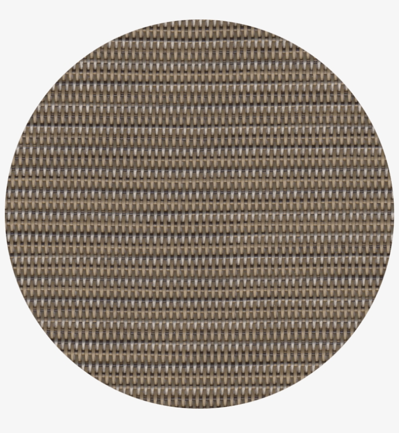 Dark Brown Mesh Swatch - Circle, transparent png download