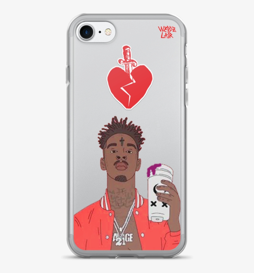 21 Savage Lean Drank Iphone Case Iphone 6/ 6 Iphone - 21 Savage Phone Case, transparent png download