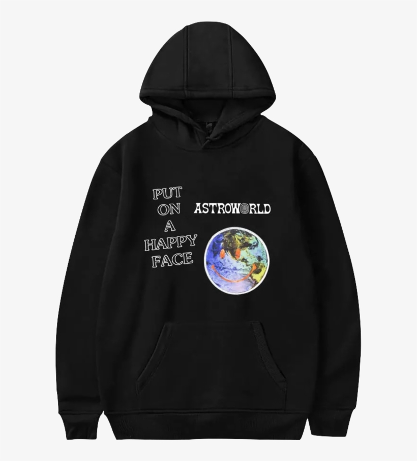 Happy Face Hoodie - Sweatshirt, transparent png download