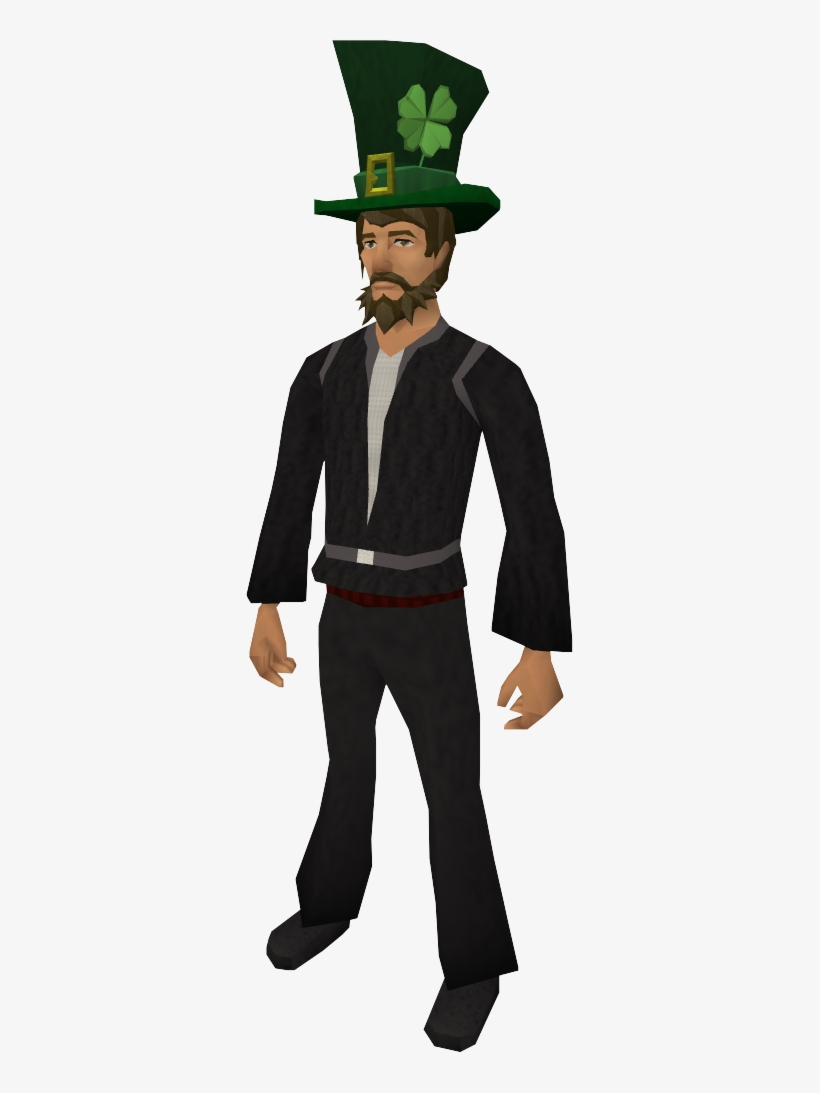 Requirements, Leprechaun Hat Equipped - Map Hat Runescape, transparent png download