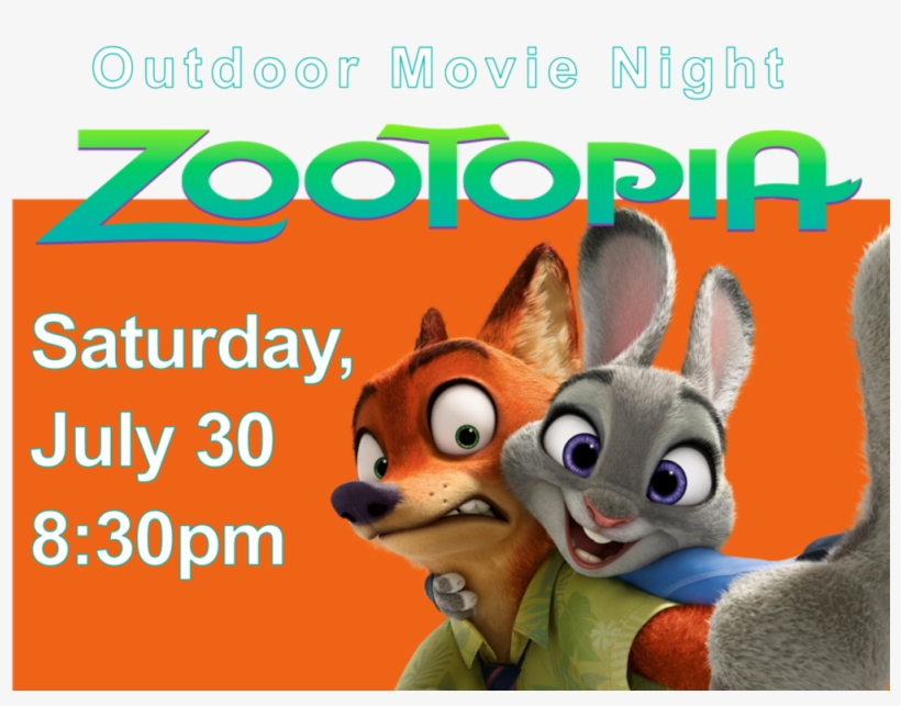 Zootopia Movie Night - Zootopia Nick, transparent png download