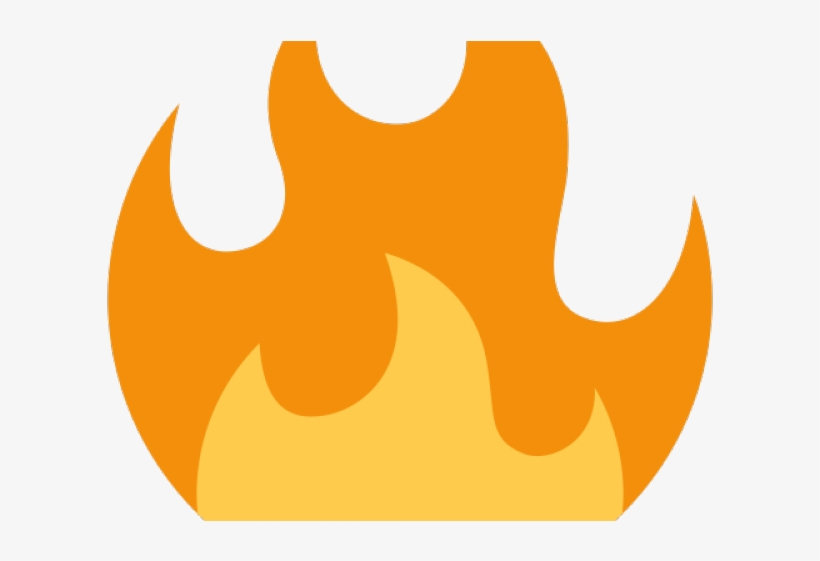 Hand Emoji Clipart Flame, transparent png download