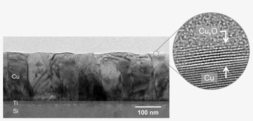 My Work Showing The Grain Structure Of The Cu Film - Monochrome, transparent png download
