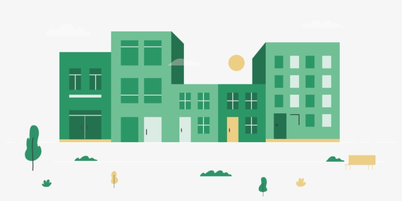 Cityscape - " - House, transparent png download