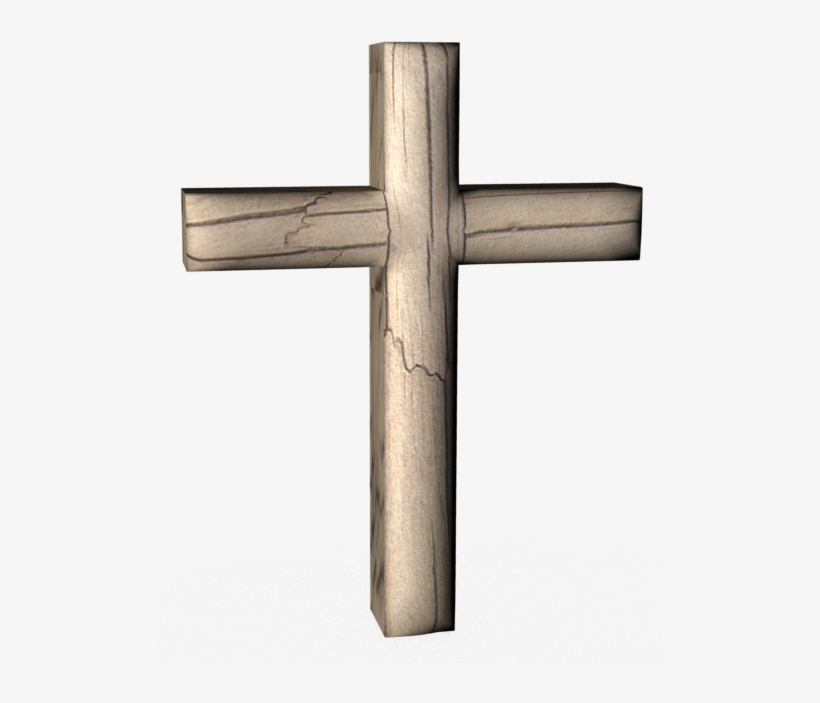 Wooden3d Cross - Cross, transparent png download