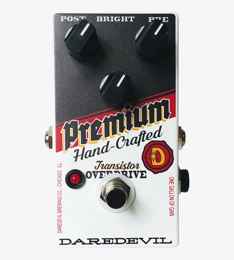 Daredevil Premium V2 Overdrive Pedal - Bocce, transparent png download