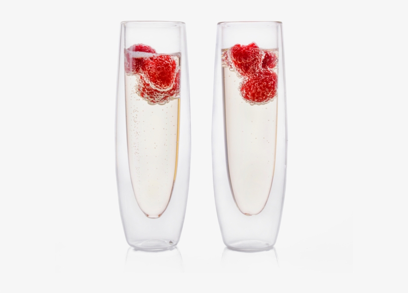 Flute Champagne Double Paroi, transparent png download