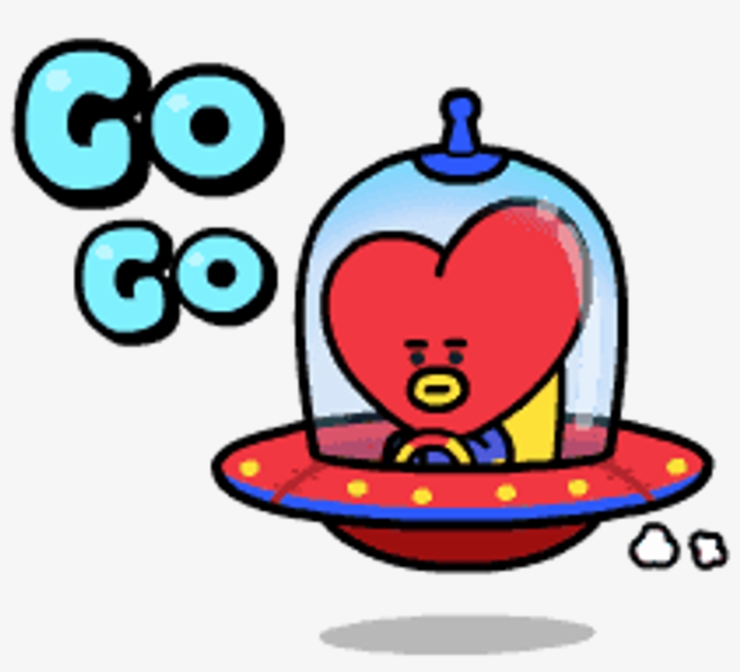 Tata Taehyung Taetae V Btsv Bt21 Bt21tata Kpop Cute - Tata Bt21 Png, transparent png download