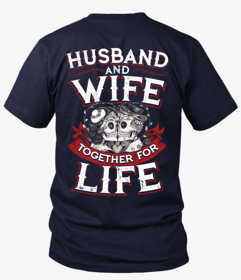 "together For Life" Sugar Skull Shirt - Skull, transparent png download