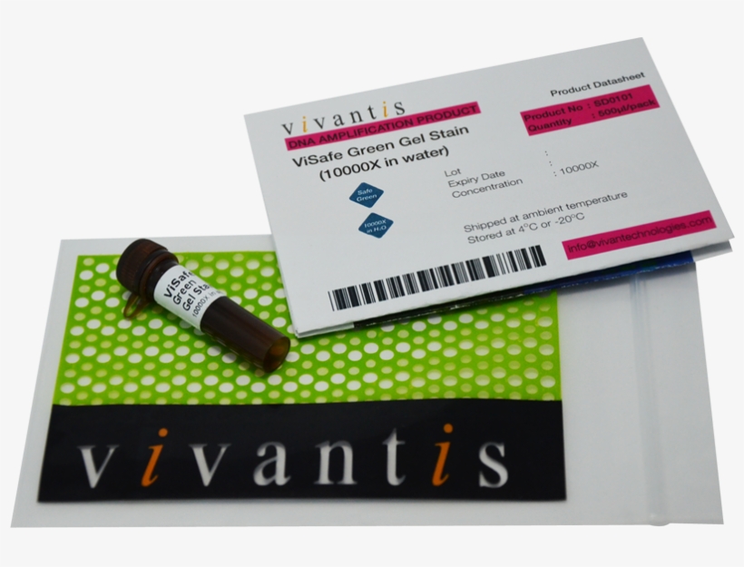 Sd0101 Visafe Green Gel Stain, 10000x In Water, 500ul-pack - Graphic Design, transparent png download