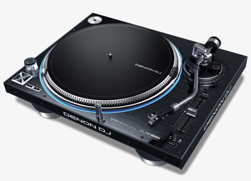 This True Quartz Locked, Direct Drive Pro Dj Turntable - Denon Dj V12 Prime, transparent png download