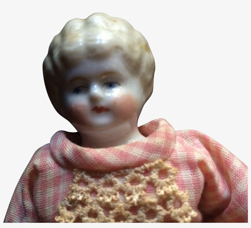 China Head Doll Made In Germany With Blonde Molded - Doll, transparent png download