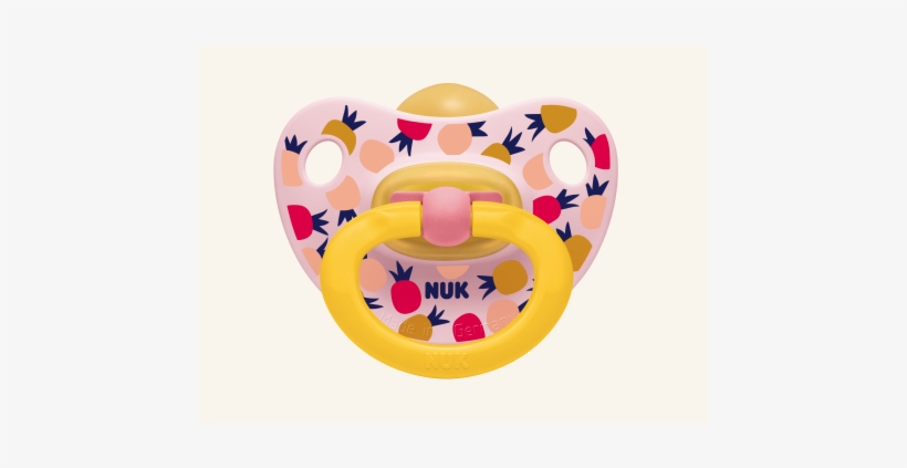 Nuk Classic Happy Kids, Latex Pacifier 18-36m, 10,737,816, - Nuk Schnuller Latex, transparent png download