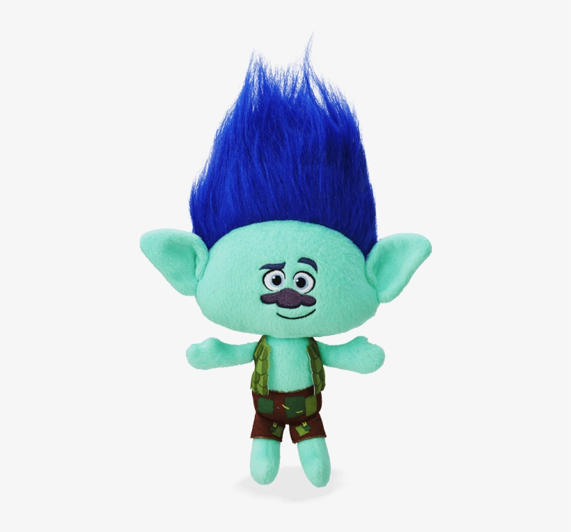 Trolls Basis Plüsch Branch - Trolls Branch Doll Plush, transparent png download