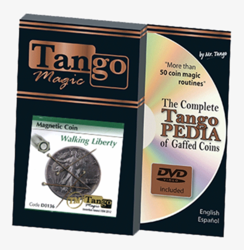 Details About Magnetic Coin Walking Liberty By Tango - Scotch Soda Euro Tango, transparent png download