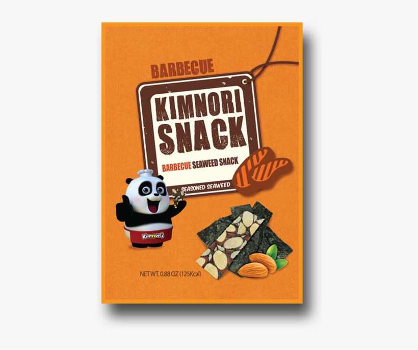 Kimnori Snack With Sliced Almonds Bbq Flavor 1 Box - 8809275382987, transparent png download