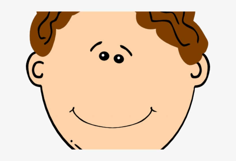 Hair Clipart Boy Hair - Frowny Face Frown Clipart, transparent png download