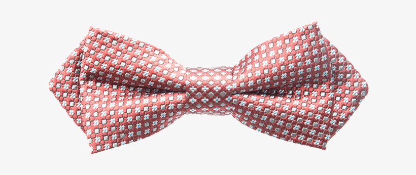 Burgundy & White Bow Tie - Polka Dot, transparent png download