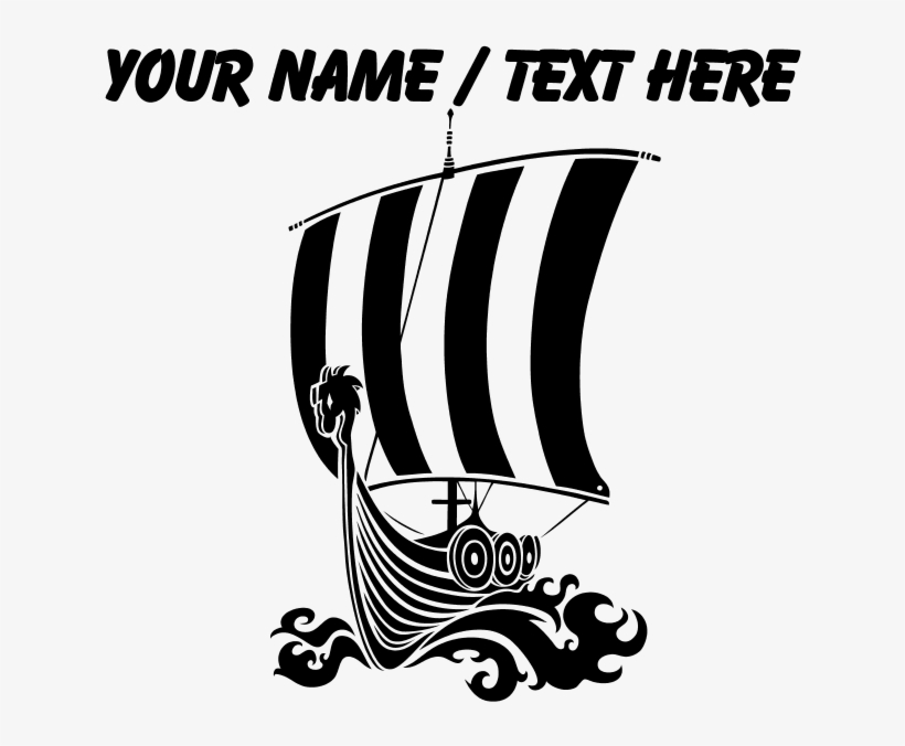 Custom Viking Ship Baby Blanket - Blanket, transparent png download