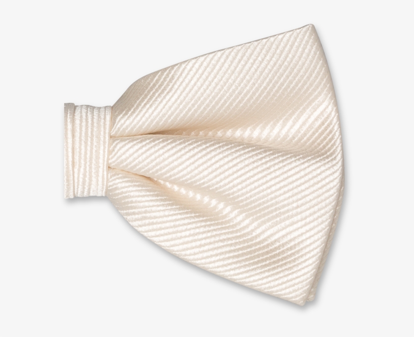 Cream White Bow Tie - Fin, transparent png download